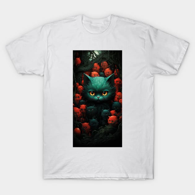 Magic Cat T-Shirt by Imagier